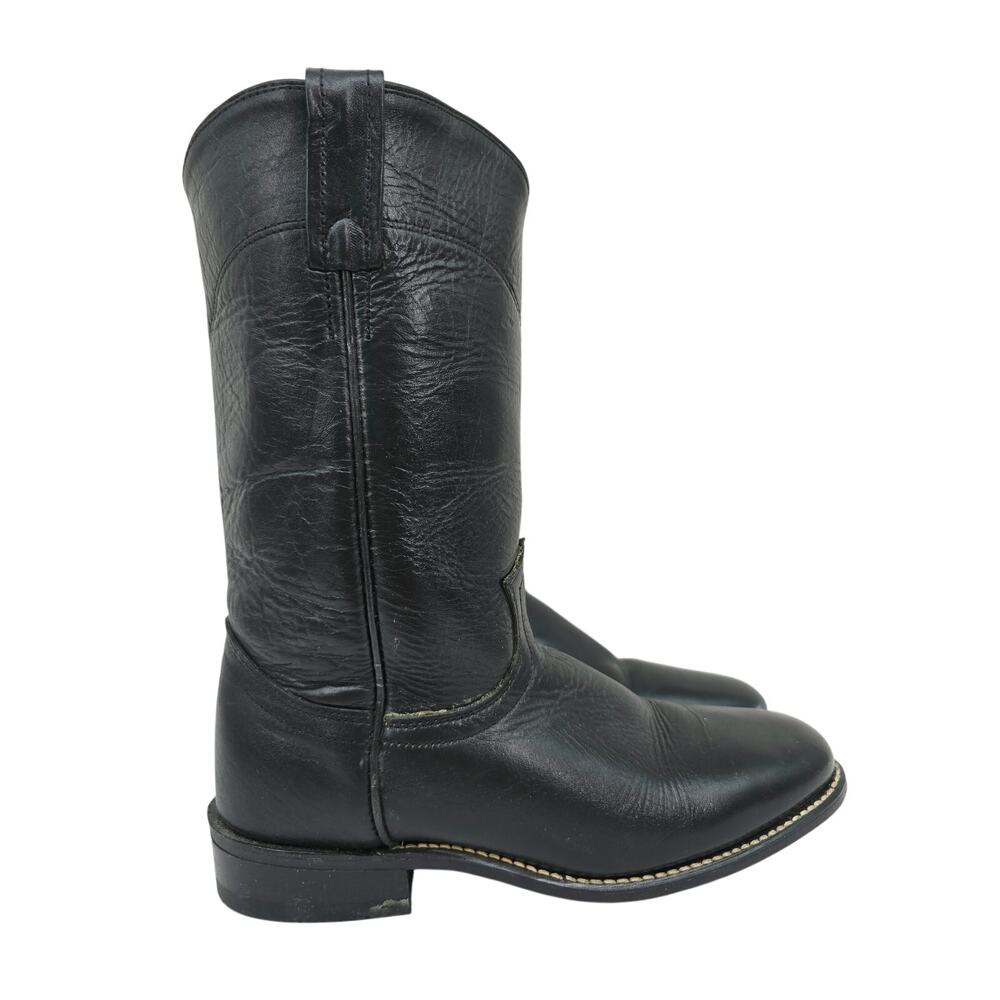 Vintage Acme Women's Western Boots Black 6